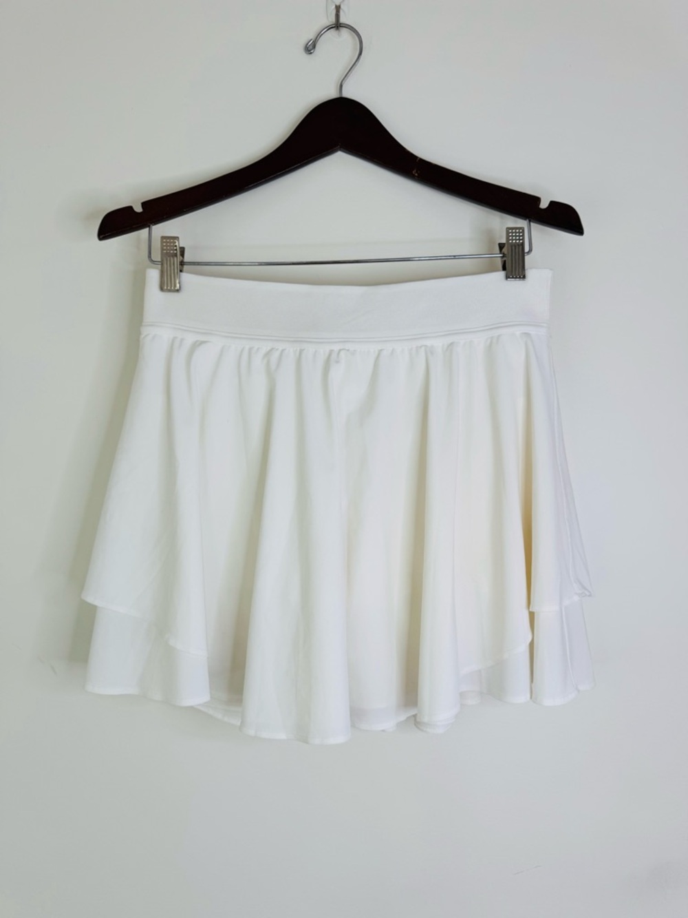 Lululemon Court Rival high rise skirt white womens 8 skort tennis - Picture 3 of 7